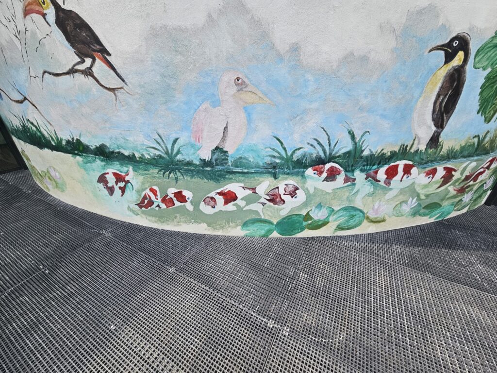 Kunststof roosters op maat rond gebogen constructie